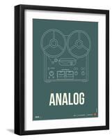 Analog Poster-NaxArt-Framed Art Print