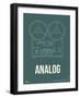 Analog Poster-NaxArt-Framed Art Print