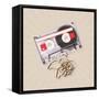 Analog Tape Cassette-pablo guzman-Framed Stretched Canvas