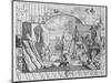 Analysis of Beauty, Plate 1, 1753-William Hogarth-Mounted Giclee Print