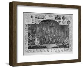 Analysis of Beauty, Plate Ii, 1753-William Hogarth-Framed Giclee Print