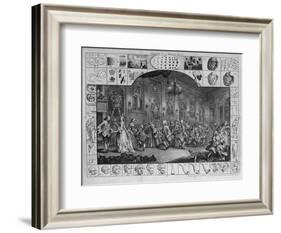 Analysis of Beauty, Plate Ii, 1753-William Hogarth-Framed Giclee Print