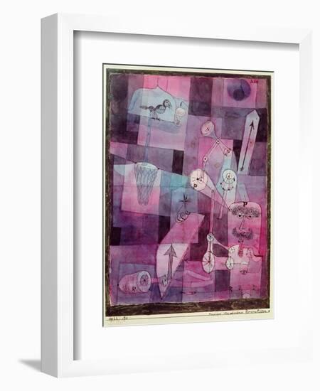 Analysis of Diverse Perversities, 1922-Paul Klee-Framed Giclee Print