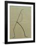 Analytical Drawing after Photos of Dancing 2, 1925-Wassily Kandinsky-Framed Giclee Print