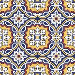 Colourful Ornament Tiles-AnaMarques-Framed Art Print