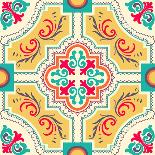 Colourful Ornament Tiles-AnaMarques-Art Print