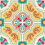 Colourful Ornament Tiles-AnaMarques-Framed Art Print