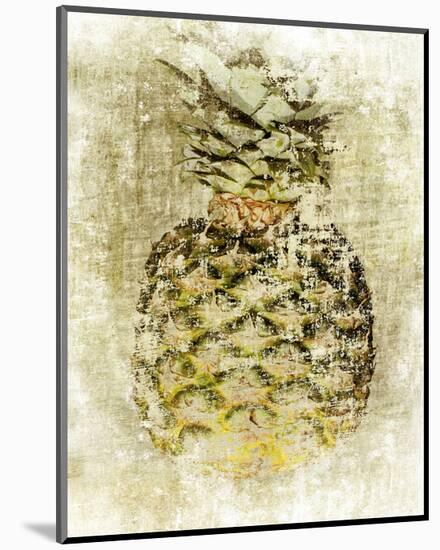 Ananas V-null-Mounted Art Print