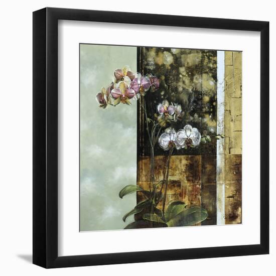 Anant Orchid II-Carney-Framed Giclee Print