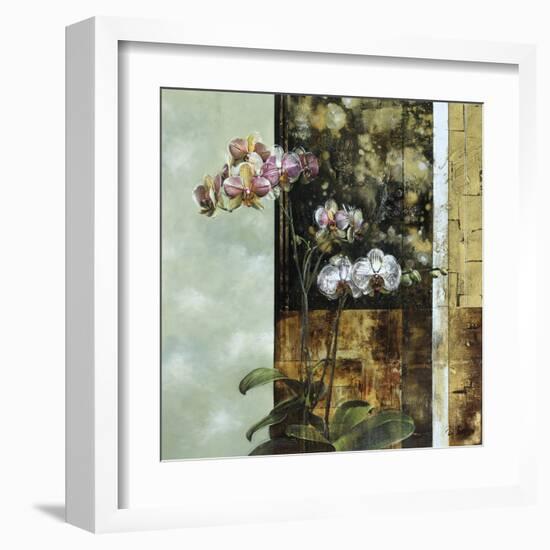 Anant Orchid II-Carney-Framed Giclee Print