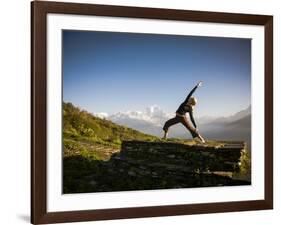 Anapurna Circuit, Ghorepani, Nepal-Dan Holz-Framed Photographic Print