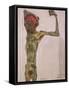 Anarchist, C.1909-10-Egon Schiele-Framed Stretched Canvas