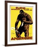 Anarchist Monster-null-Framed Giclee Print