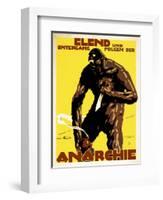 Anarchist Monster-null-Framed Giclee Print