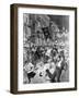 Anarchists Attack a Religious Procession in Barcelona-null-Framed Art Print