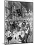 Anarchists Attack a Religious Procession in Barcelona-null-Mounted Art Print