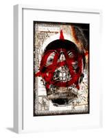 Anarchy Skull-null-Framed Poster