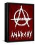 Anarchy Symbol Resistance Poster-null-Framed Stretched Canvas