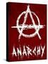 Anarchy Symbol Resistance Poster-null-Stretched Canvas