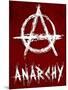 Anarchy Symbol Resistance Poster-null-Mounted Poster