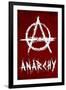 Anarchy Symbol Resistance-null-Framed Art Print