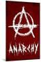 Anarchy Symbol Resistance-null-Mounted Art Print