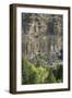 Anasazi/Ancestral Puebloan Cliff-Dwelling Ruins in the Frijoles Canyon, Bandelier National Monument-null-Framed Giclee Print
