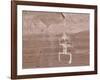 Anasazi Ancestral Puebloan Petroglyph of a Human Figure at the White House Ruins-null-Framed Photographic Print