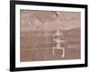 Anasazi Ancestral Puebloan Petroglyph of a Human Figure at the White House Ruins-null-Framed Photographic Print