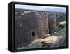 Anasazi Ancestral Puebloan Ruins at Howenweep National Monument, Utah-null-Framed Stretched Canvas