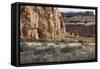 Anasazi/Ancestral Puebloan Ruins of Chetro Ketl in Chaco Canyon, New Mexico-null-Framed Stretched Canvas