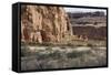 Anasazi/Ancestral Puebloan Ruins of Chetro Ketl in Chaco Canyon, New Mexico-null-Framed Stretched Canvas