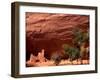 Anasazi Antelope House Ruin and Cottonwood Trees, Canyon de Chelly National Monument, Arizona, USA-Alison Jones-Framed Premium Photographic Print