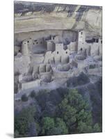 Anasazi Cliff Dwelling, Cliff Palace, Mesa Verde National Park, Colorado, USA-William Sutton-Mounted Photographic Print