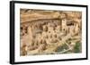 Anasazi Ruins, Cliff Palace, Dating from Between 600 Ad and 1300 Ad-Richard Maschmeyer-Framed Photographic Print