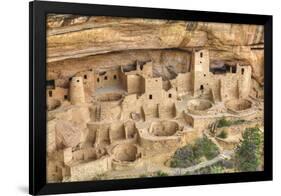 Anasazi Ruins, Cliff Palace, Dating from Between 600 Ad and 1300 Ad-Richard Maschmeyer-Framed Photographic Print