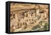 Anasazi Ruins, Cliff Palace, Dating from Between 600 Ad and 1300 Ad-Richard Maschmeyer-Framed Stretched Canvas