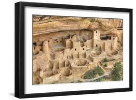 Anasazi Ruins, Cliff Palace, Dating from Between 600 Ad and 1300 Ad-Richard Maschmeyer-Framed Photographic Print