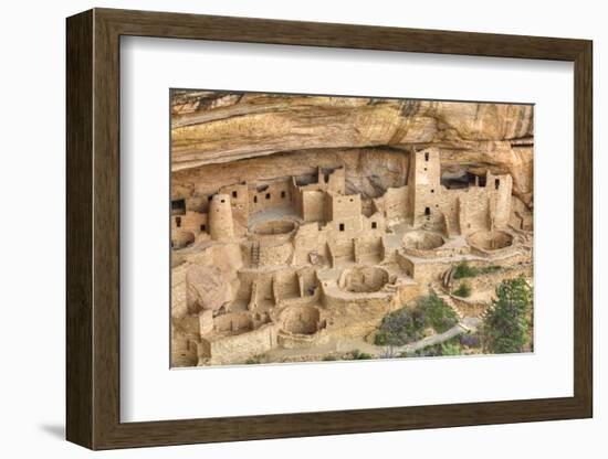 Anasazi Ruins, Cliff Palace, Dating from Between 600 Ad and 1300 Ad-Richard Maschmeyer-Framed Photographic Print