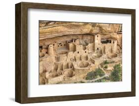 Anasazi Ruins, Cliff Palace, Dating from Between 600 Ad and 1300 Ad-Richard Maschmeyer-Framed Photographic Print