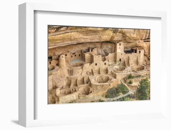 Anasazi Ruins, Cliff Palace, Dating from Between 600 Ad and 1300 Ad-Richard Maschmeyer-Framed Photographic Print