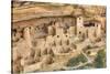 Anasazi Ruins, Cliff Palace, Dating from Between 600 Ad and 1300 Ad-Richard Maschmeyer-Stretched Canvas