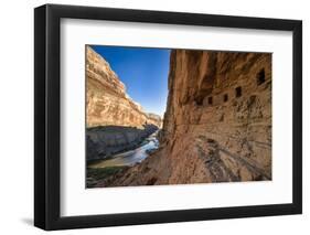 Anasazi Ruins. Nankoweap Granaries. Grand Canyon. Arizona. USA-Tom Norring-Framed Photographic Print