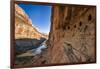 Anasazi Ruins. Nankoweap Granaries. Grand Canyon. Arizona. USA-Tom Norring-Framed Photographic Print