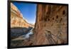 Anasazi Ruins. Nankoweap Granaries. Grand Canyon. Arizona. USA-Tom Norring-Framed Photographic Print