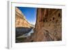 Anasazi Ruins. Nankoweap Granaries. Grand Canyon. Arizona. USA-Tom Norring-Framed Photographic Print