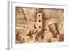 Anasazi Ruins, Square Tower House, Dating from Between 600 Ad and 1300 Ad-Richard Maschmeyer-Framed Photographic Print