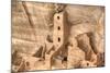 Anasazi Ruins, Square Tower House, Dating from Between 600 Ad and 1300 Ad-Richard Maschmeyer-Mounted Photographic Print