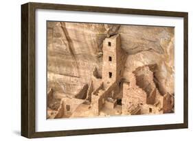 Anasazi Ruins, Square Tower House, Dating from Between 600 Ad and 1300 Ad-Richard Maschmeyer-Framed Photographic Print
