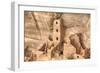 Anasazi Ruins, Square Tower House, Dating from Between 600 Ad and 1300 Ad-Richard Maschmeyer-Framed Photographic Print